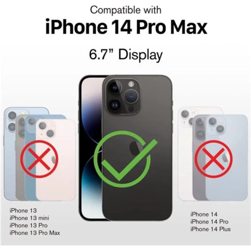 Wallet Case Compatible with Apple iPhone 14 Pro Max (6.7